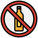 no alcohol