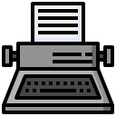 máquina de escribir icon