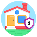 seguridad de casa icon