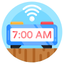 reloj digital icon