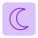 luna creciente icon