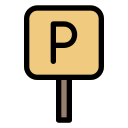 señal de estacionamiento icon