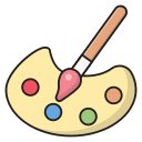 paleta de color icon