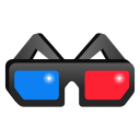 gafas 3d icon