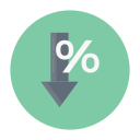 Down arrow icon