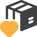 caja de corazón icon