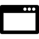 scherm frame icoon