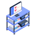 monitor de ecg icon