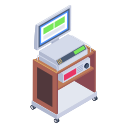 monitor de ecg icon