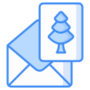 tarjeta de navidad icon