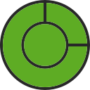 gráfico circular icon