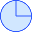 gráfico circular icon