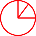 gráfico circular icon