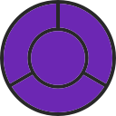 gráfico circular icon