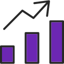 gráfico de barras icon