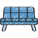 sofa cama icon