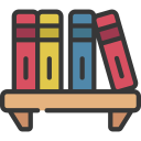 estante de libros icon