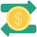 cambio de dinero icon