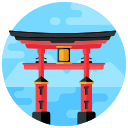 puerta torii icon