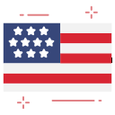 estados unidos de américa icon