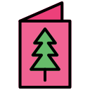 tarjeta de navidad icon