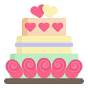 pastel de bodas icon