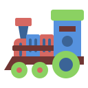 tren de juguete icon