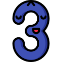 numero 3 icon