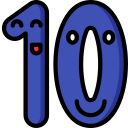 numero 10 icon