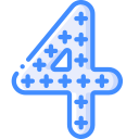 número 4 icon