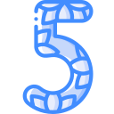 número 5 icon