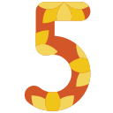 número 5 icon