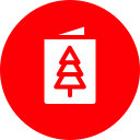 tarjeta de navidad icon