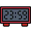 reloj digital icon