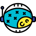 casco de astronauta icon