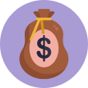 bolsa de dinero icon