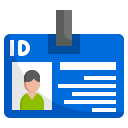 identiteitskaart icoon