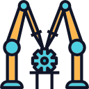 robot industrial icon