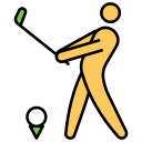 golfspieler 