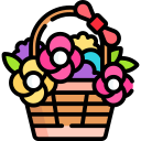 canasta de flores icon