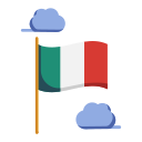 bandera italiana icon