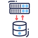 transferencia de datos icon