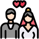 pareja de boda icon