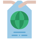 etiqueta ecológica icon