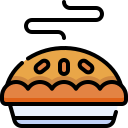 pie de manzana icon