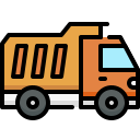 Dump truck icon