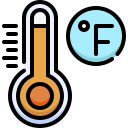 fahrenheit icon