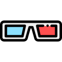 gafas 3d icon