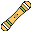 tabla de snowboard icon