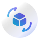 cubo 3d icon